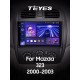 Android head unit Teyes CC3 6+128 Gb with 360° surround view° Mazda 323 BJ 2000-2003 9" 2k