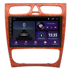 Magazynofon SIGMA E9232 ANDROID 10 2+32 GB Mercedes-Benz klasa C (S203, CL203, W203) 2000–2004, drewniany, 9