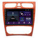 Android head unit SIGMA E9232 ANDROID 10 2+32 Gb Mercedes Benz C Class S203 CL203 W203 2000-2004 wooden 9" (L1)