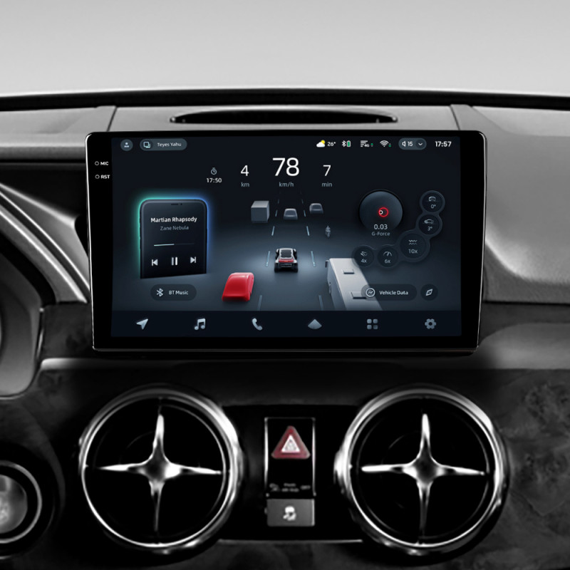 Android head unit Teyes CC4 Pro 12+256 Gb Mercedes-Benz GLK-Class X204 2012 - 2015 9" 2k (L3)