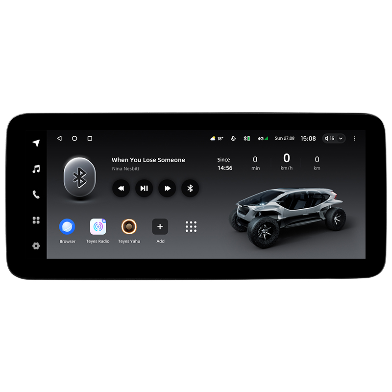 Android head unit Teyes LUX ONE 6+128 Gb Mercedes Benz B-Class 2 T246 T242 W24 NTG 4.5 2011-2018 12.3"