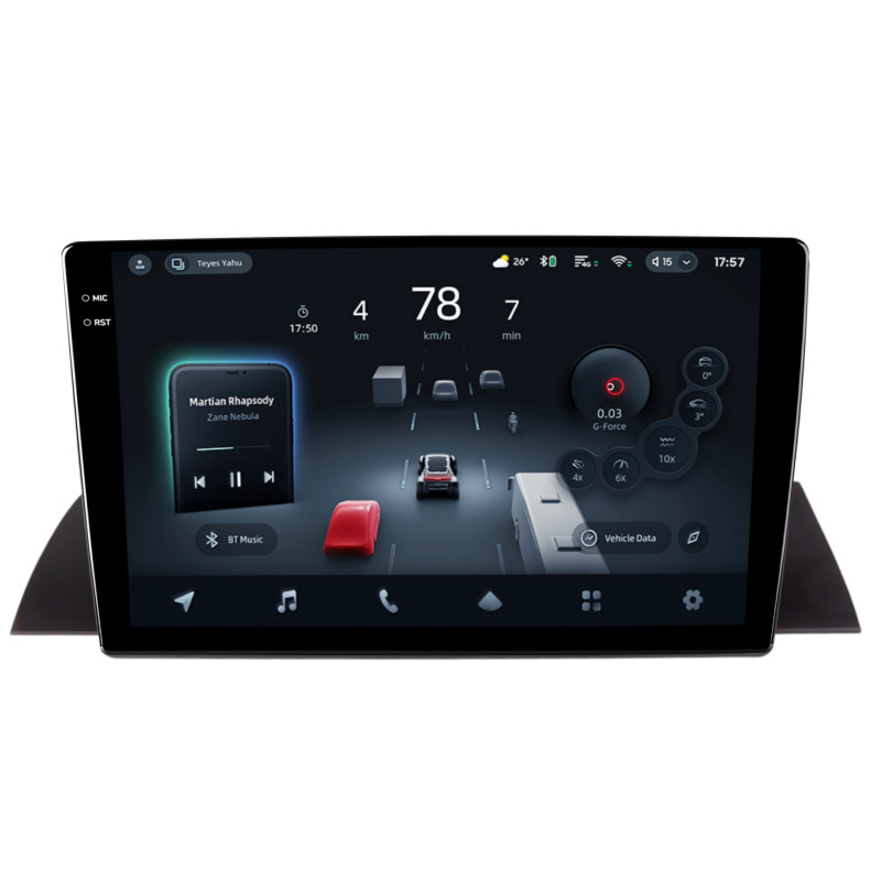 Android head unit Teyes CC4 Pro 12+256 Gb Mercedes Benz S-CLASS (W140) 1991-1998 Black 10" 2k