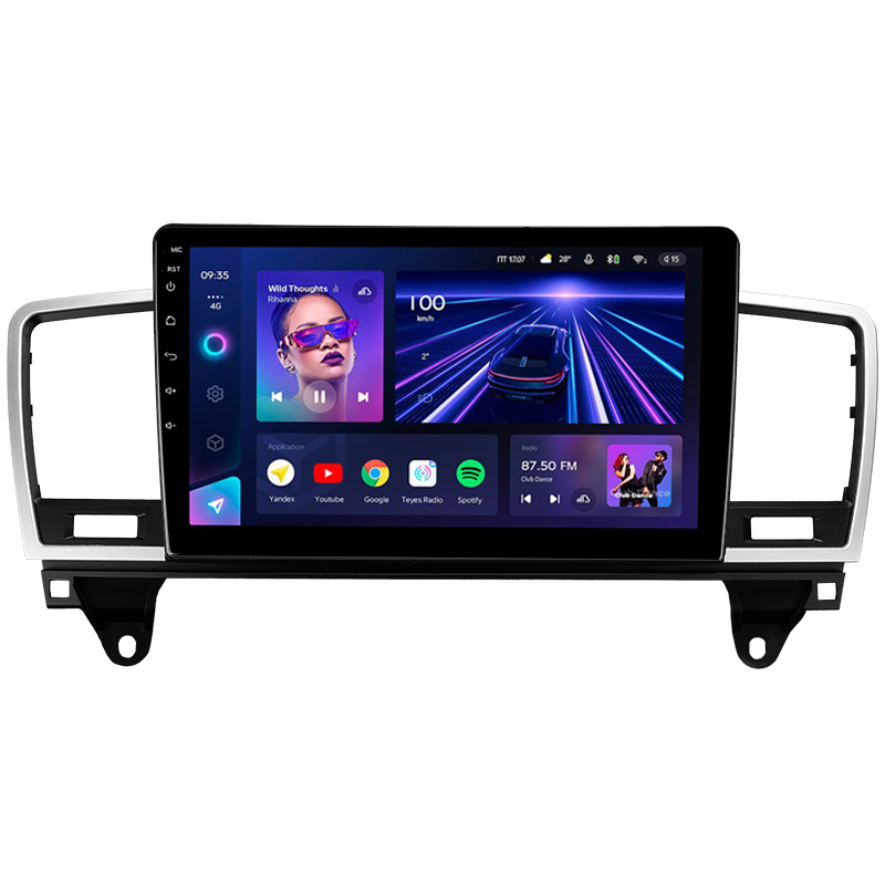 Android head unit Teyes CC3 4+32 Gb Mercedes-Benz M-Class M Class W166 ML 2011-2015 9" (L3)