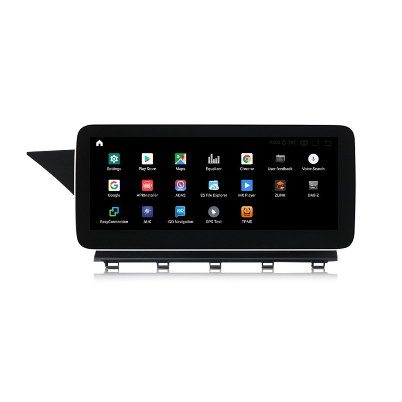 Android head unit AMS MERCEDES BENZ GLK X204 NTG4.5 2013-2015 4+64Gb 12.3"