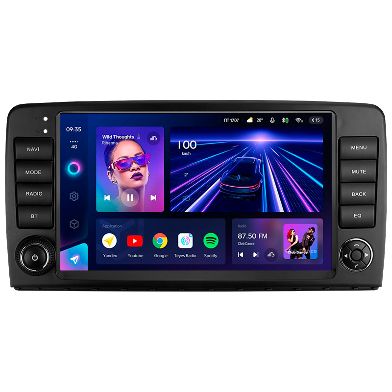 Funktionsmagnetophon Teyes CC3 4+32 GB Mercedes-Benz R-Klasse (W251) R 280, R 300, R 320 (2005–2017) – Knopf (F2) 9