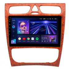 Android head unit Teyes CC3 4+32 Gb Mercedes Benz C Class S203 CL203 W203 2000-2004 wooden 9" (L1)