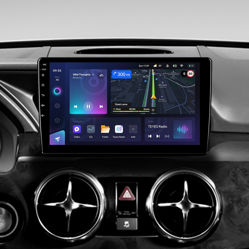 Android head unit Teyes CC3L 4+32 Gb Mercedes-Benz GLK-Class X204 2012 - 2015 9" (L3)