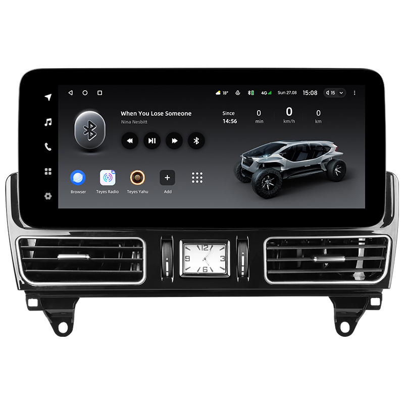 Android head unit Teyes LUX ONE 6+128 Gb Mercedes Benz M-Class 3 W166 / GL-Class 2 X166 NTG 4.5 (Left hand drive) 2011-2016 12.3"