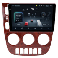 Android head unit Teyes CC4 Pro 8+128 Gb Mercedes Benz M-Class ML320 W163 ML320 2003-2005 LHD WOODEN 9" 2k