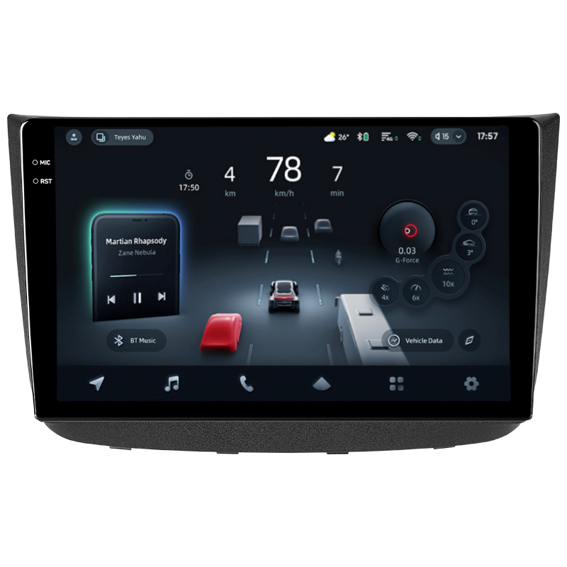 Android head unit Teyes CC4 Pro 12+256 Gb Mercedes-Benz Vito 2 Viano 2 W639 2003-2015 10" 2k