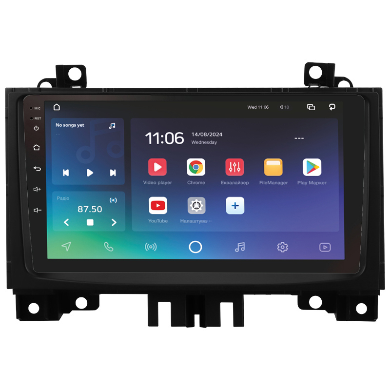 Android head unit SIGMA X9432 ANDROID 10 4+32 Gb 4G DSP Mercedes-Benz Sprinter For Volkswagen Crafter (F2) 2006-2016 9" (L1)