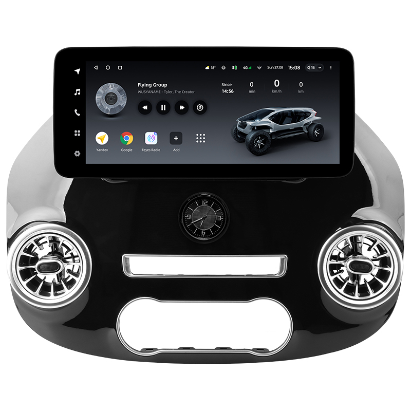 Android head unit Teyes LUX ONE 6+128 Gb Mercedes Benz VITO VIANO 2014-2021 12.3" (L2)