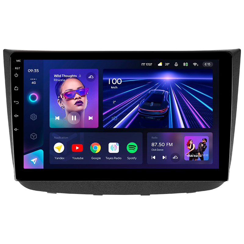 Android head unit Teyes CC3 4+32 Gb Mercedes-Benz Vito 2 Viano 2 W639 2003-2015 10"