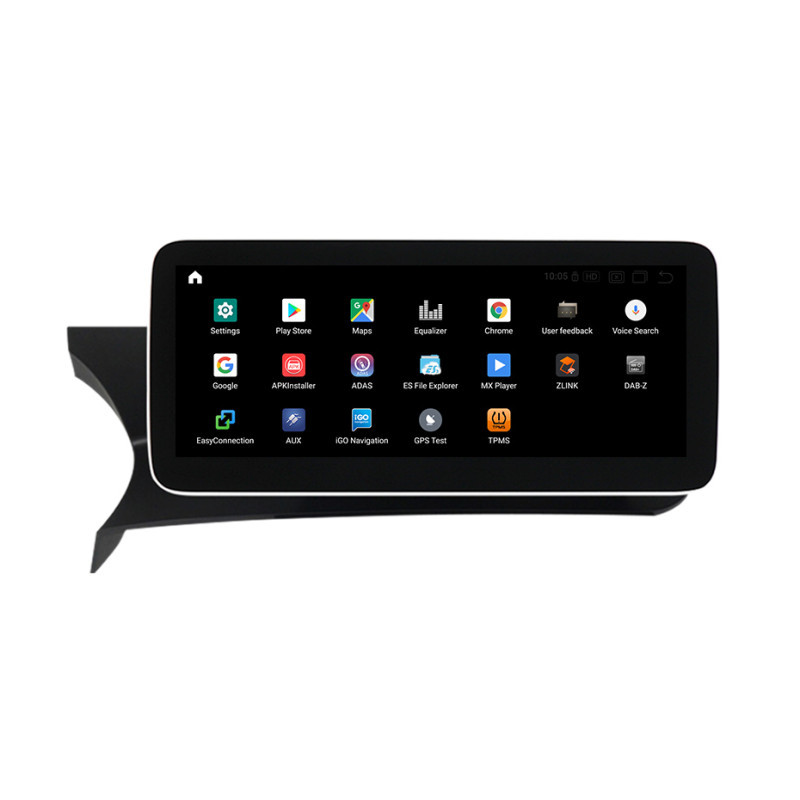 Android head unit AMS MERCEDES BENZ C-Class W204 NTG4.5 2011-2015 4+64Gb 12.3"