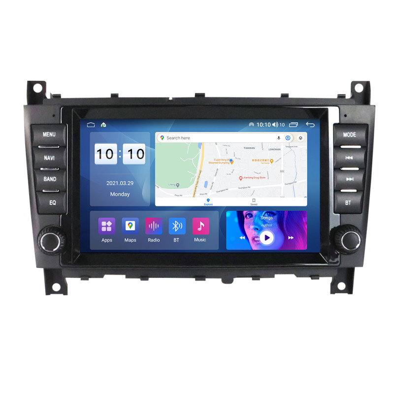 Android head unit AMS MERCEDES BENZ W203 M200S 2+32Gb 7"