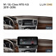 Android head unit Teyes LUX ONE 6+128 Gb Mercedes Benz M-Class 3 W166 / GL-Class 2 X166 NTG 4.5 (Left hand drive) 2011-2016 12.3"