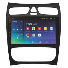 Android head unit SIGMA X9464 ANDROID 10 4+64 Gb 4G DSP Mercedes Benz CLK Class C209 A209 (F2) 2002-2005 9" (L1)