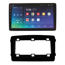 Android head unit SIGMA X9464 ANDROID 10 4+64 Gb 4G DSP Mercedes Benz UNIVERSAL FRAME 1998-2006 9"