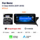 Android head unit AMS MERCEDES BENZ C-Class W204 NTG4.5 2011-2015 4+64Gb 12.3"