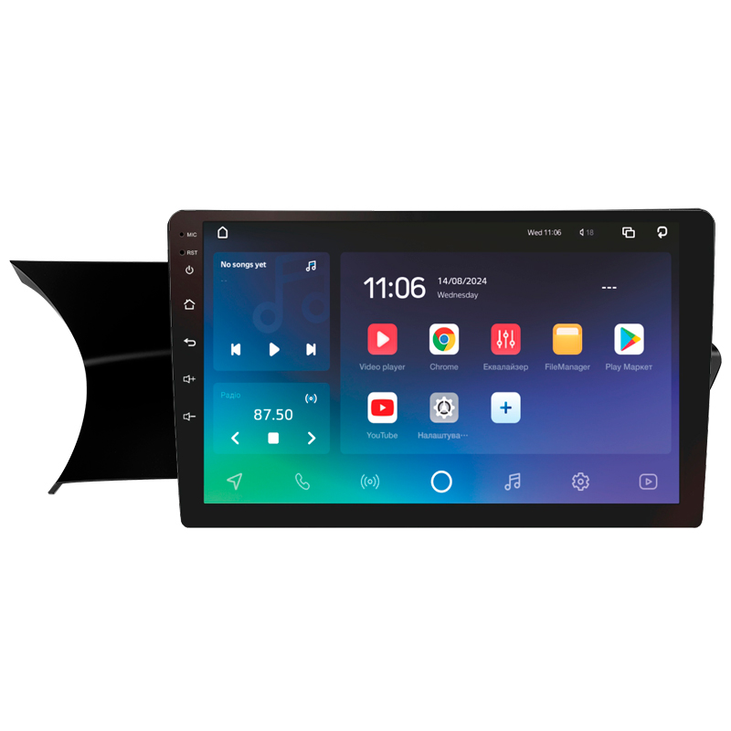 Android head unit SIGMA X9432 ANDROID 10 4+32 Gb 4G DSP Mercedes-Benz C-Class 3 W204 C204 S204 2011-2015 9" (L3)