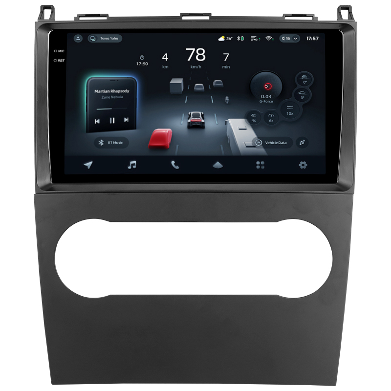 Android head unit Teyes CC4 Pro 12+256 Gb Mercedes-Benz A-Class 2 W169 C169 2004-2012 9" 2k