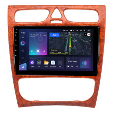 Android head unit Teyes CC3L 4+32 Gb Mercedes Benz C Class S203 CL203 W203 2000-2004 wooden 9" (L1)