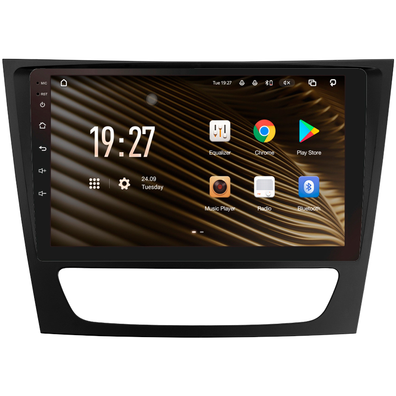 Android head unit SIGMA S9432 ANDROID 10 4+32 Gb 4G DSP Mercedes Benz E Class S211 W211 2002-2009 CLS Class C219 2004-2010 9"