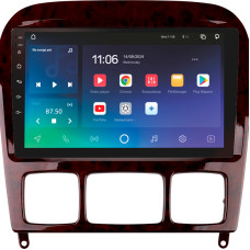 Android head unit SIGMA X9432 ANDROID 10 4+32 Gb 4G DSP Mercedes Benz S-Class W220 VV220 1998-2005 9" (L1)