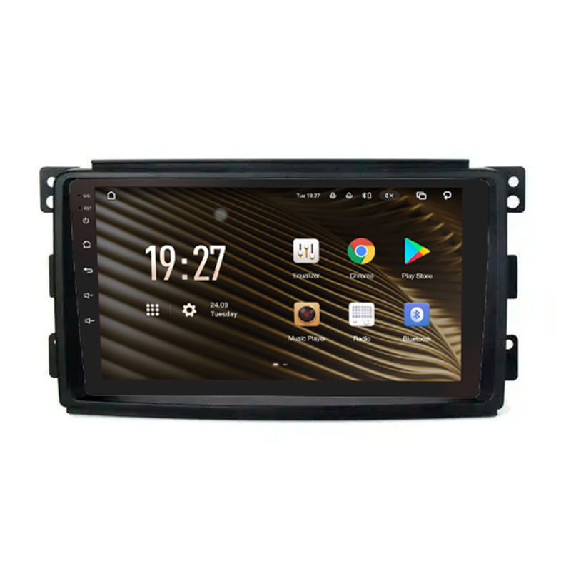 Android head unit SIGMA S9432 ANDROID 10 4+32 Gb 4G DSP Mercedes Benz Smart 2006-2009 9"