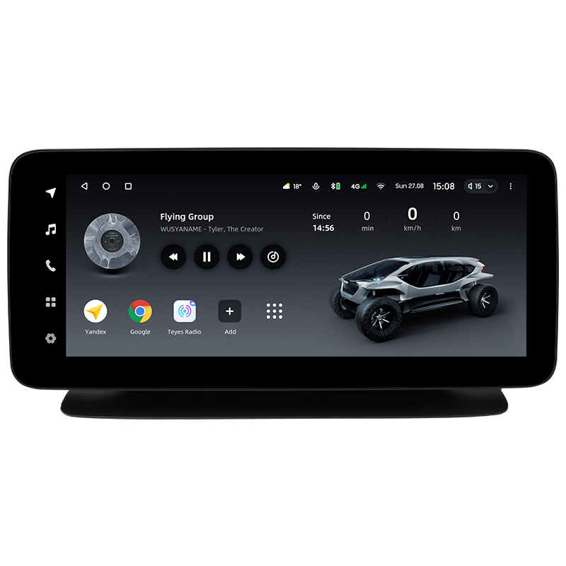 Android head unit Teyes LUX ONE 6+128 Gb Mercedes Benz CLS-Class C218 X218 W218 NTG 5.0 2010-2018 12.3"