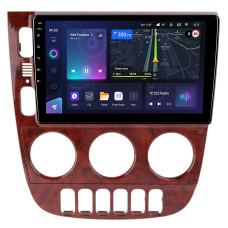 Android head unit Teyes CC3L 4+32 Gb Mercedes Benz M-Class ML320 W163 ML320 2003-2005 LHD WOODEN 9"