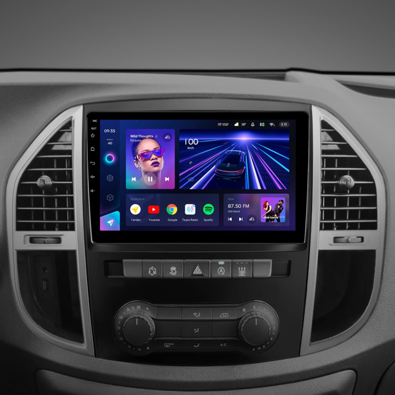 Android head unit Teyes CC3 4+32 Gb Mercedes-Benz Vito 3 W447 2014-2020 10" (L1)