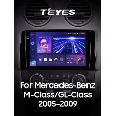 Android head unit Teyes CC3 6+128 Gb Mercedes Benz ML GL ML350 GL320 X164 2005-2009 (F1) 9" 2k