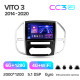 Android head unit Teyes CC3 6+128 Gb with 360° surround view° Mercedes-Benz Vito 3 W447 2014-2020 10" 2k (L1)