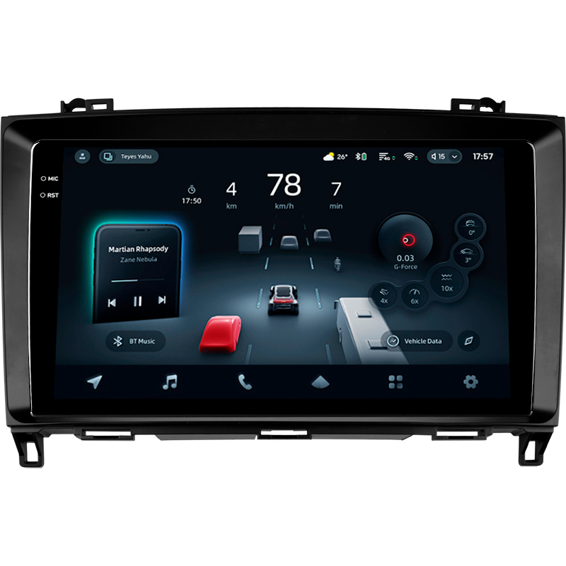 Android head unit Teyes CC4 Pro 8+128 Gb Mercedes-Benz B-Class T245 2005-2011 Vito 3 W447 2014-2020 Vito 2 Viano 2 W639 2003-2015 Sprinter 09-15 9" 2k