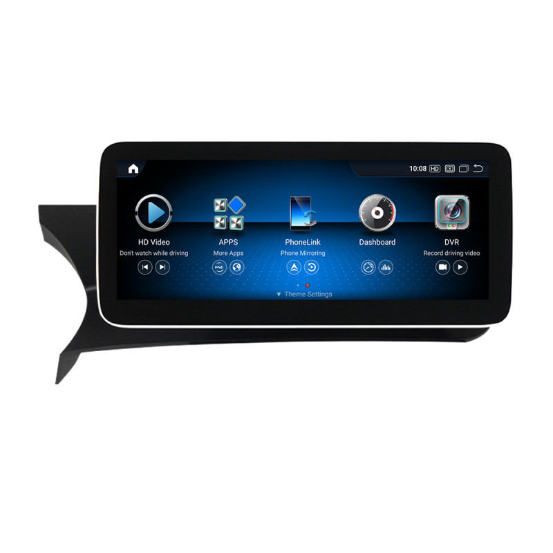 Android head unit AMS MERCEDES BENZ C-Class W204 NTG4.5 2011-2015 4+64Gb 12.3"