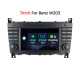 Android head unit AMS MERCEDES BENZ W203 M200S 2+32Gb 7"