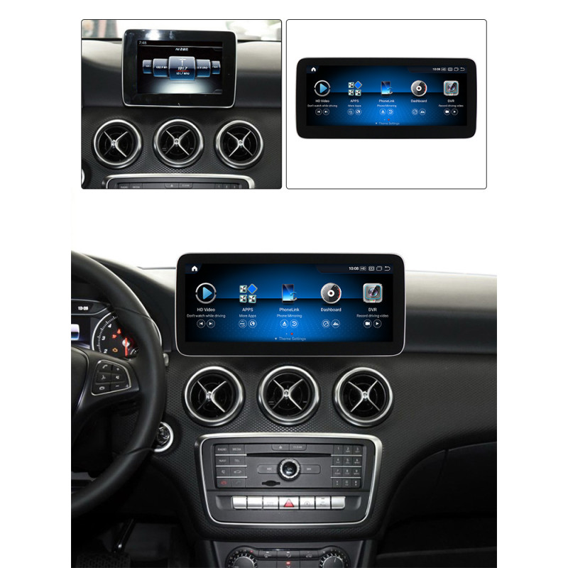 Android head unit AMS MERCEDES BENZ A-Class NTG5.0 2015-2020 4+64Gb 12.3"