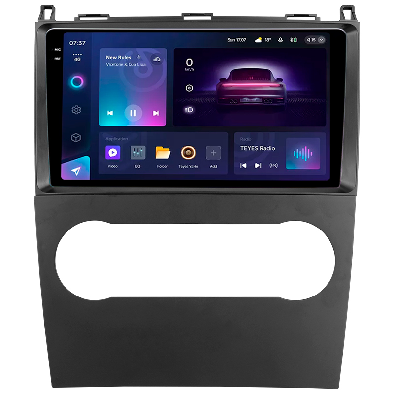 Android head unit Teyes CC3 6+128 Gb with 360° surround view° Mercedes-Benz A-Class 2 W169 C169 2004-2012 9" 2k (L1)