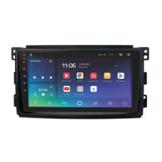 Android head unit SIGMA X9432 ANDROID 10 4+32 Gb 4G DSP Mercedes Benz Smart 2006-2009 9"