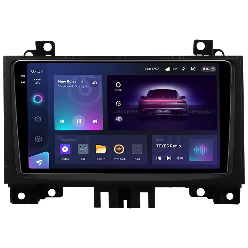 Android head unit Teyes CC3 6+128 Gb with 360° surround view° Mercedes-Benz Sprinter For Volkswagen Crafter (F2) 2006-2016 9" 2k (L1)