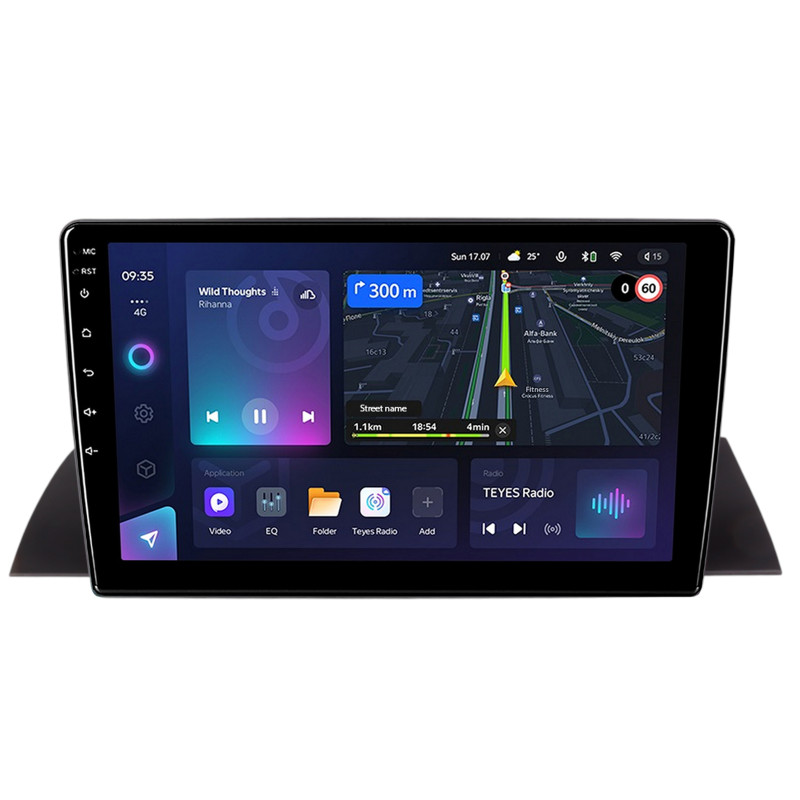 Android head unit Teyes CC3L 4+64 Gb Mercedes Benz S-CLASS (W140) 1991-1998 Black 10"
