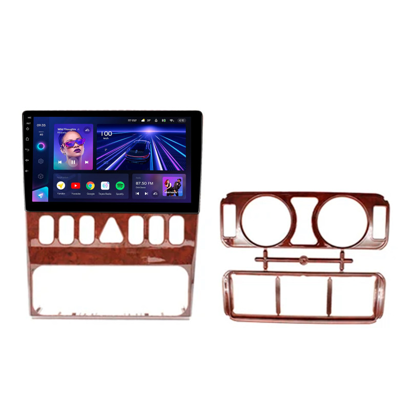 Android head unit Teyes CC3 4+32 Gb Mercedes-Benz E-Class W210 1996-2002 Wooden 9"
