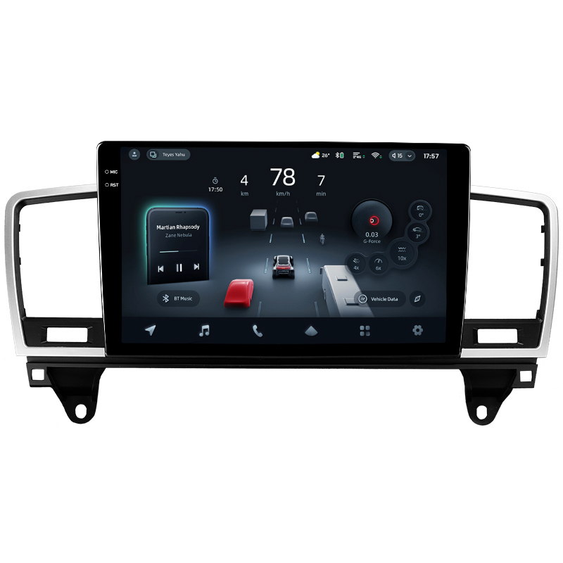 Android head unit Teyes CC4 Pro 8+128 Gb Mercedes-Benz M-Class M Class W166 ML 2011-2015 9" 2k (L3)