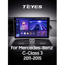Android head unit Teyes CC3 6+128 Gb Mercedes-Benz C-Class 3 W204 C204 S204 2011-2015 9" 2k (L3)