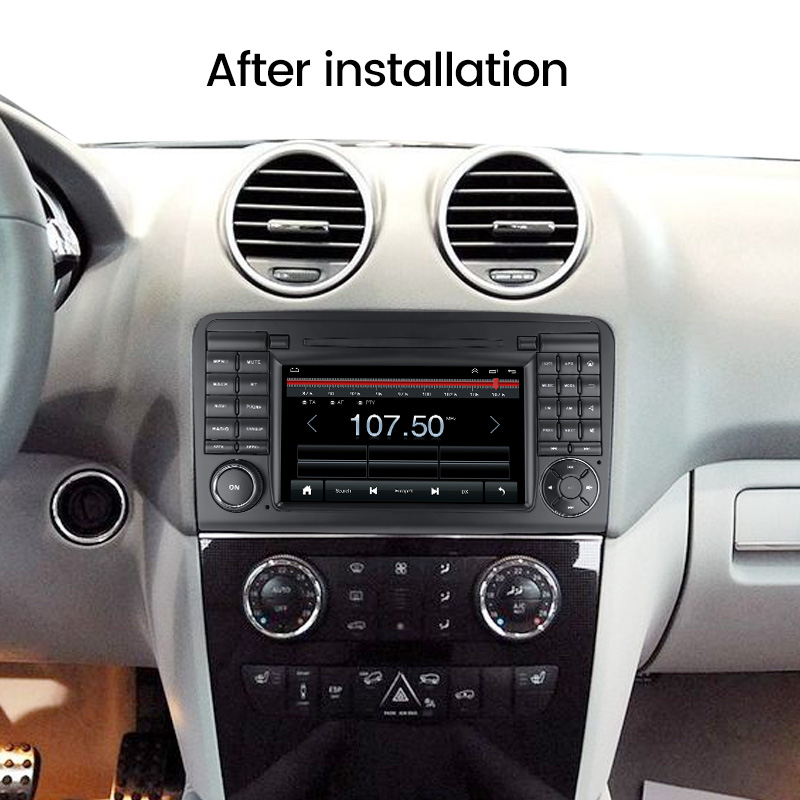 Android head unit AMS MERCEDES BENZ ML-Class M200S 2+32Gb 8"