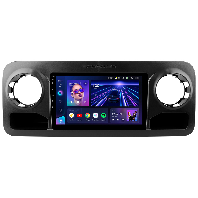 Android head unit Teyes CC3 4+32 Gb Mercedes-Benz Sprinter (F1) 2018-2022 10" (L1)
