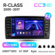 Android head unit Teyes CC3 6+128 Gb with 360° surround view° Mercedes Benz R-Class W251 R280 R300 R320 2005-2017 button (F2) 9" 2k (L1)