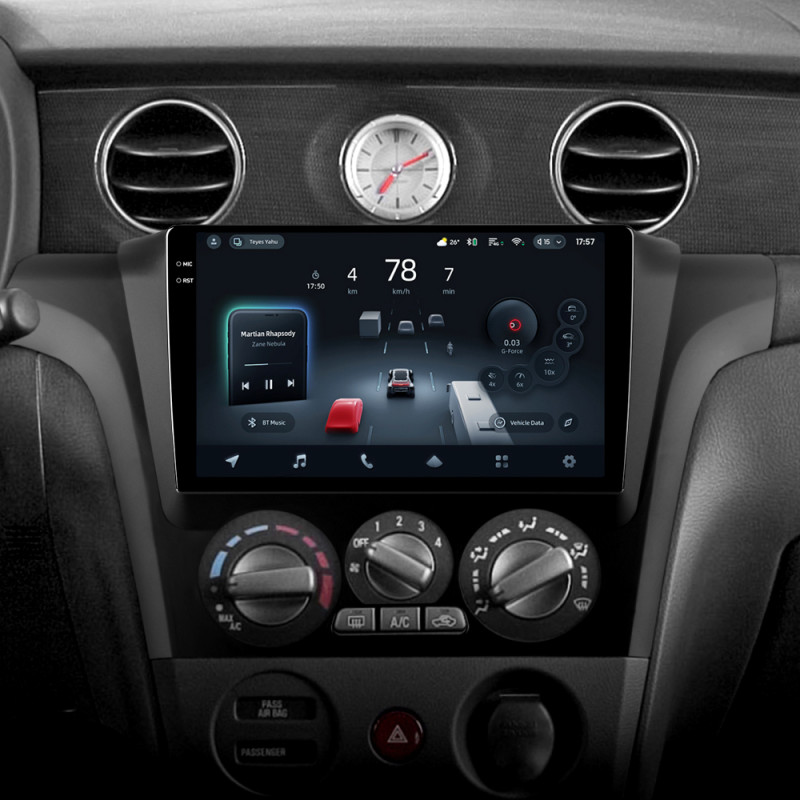 Android head unit Teyes CC4 Pro 12+256 Gb Mitsubishi Outlander 1 2002-2008 (F1) 9" 2k
