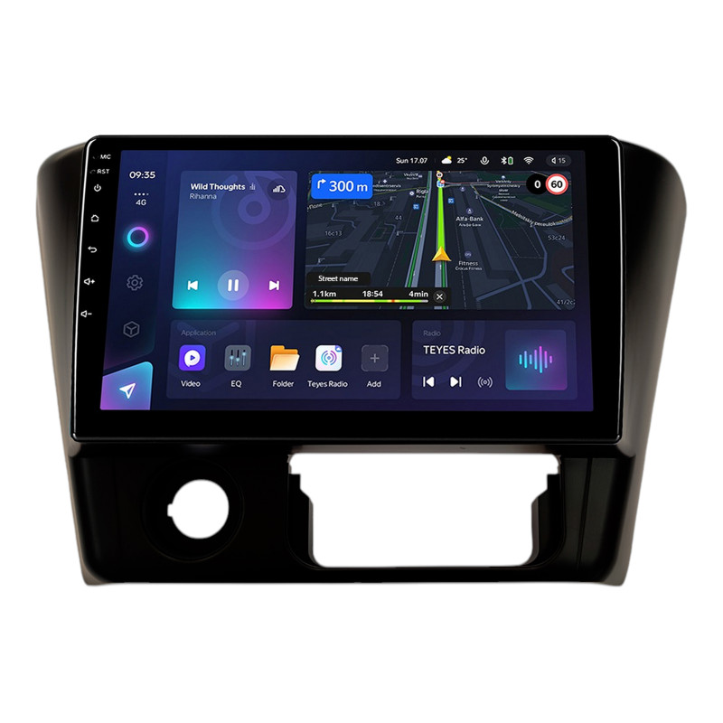 Android head unit Teyes CC3L 4+32 Gb Mitsubishi LANCER IX GLX 9 2007-2015 Black 9"